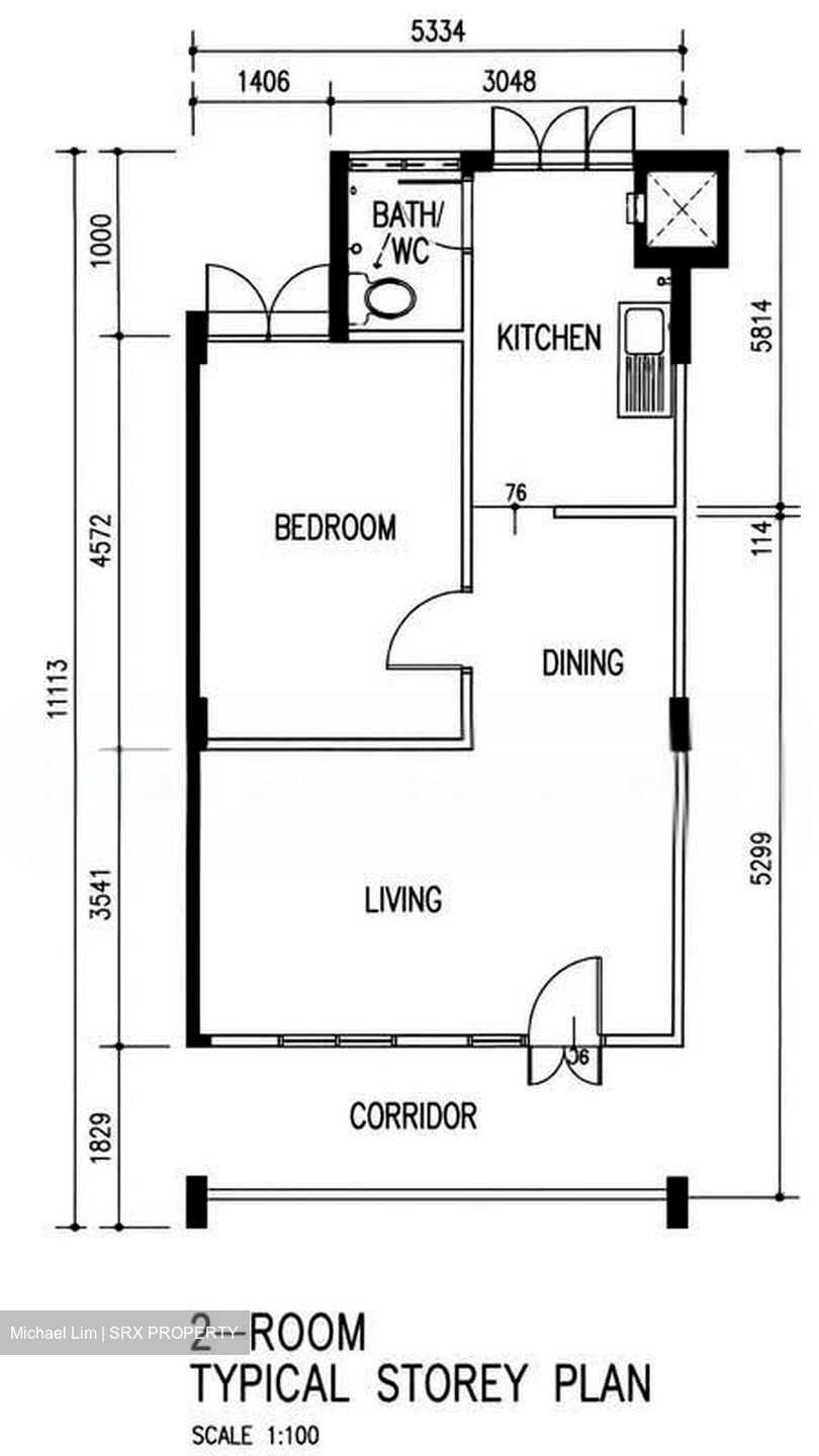 Blk 45 Blangah Court (Bukit Merah), HDB 2 Rooms #569746161